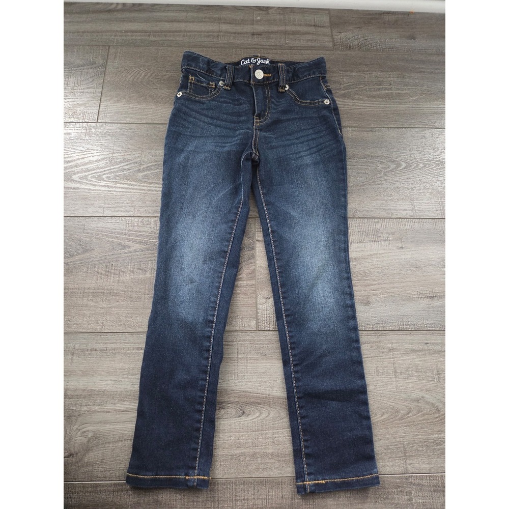 Cat and jack girls jeans size‎ 6